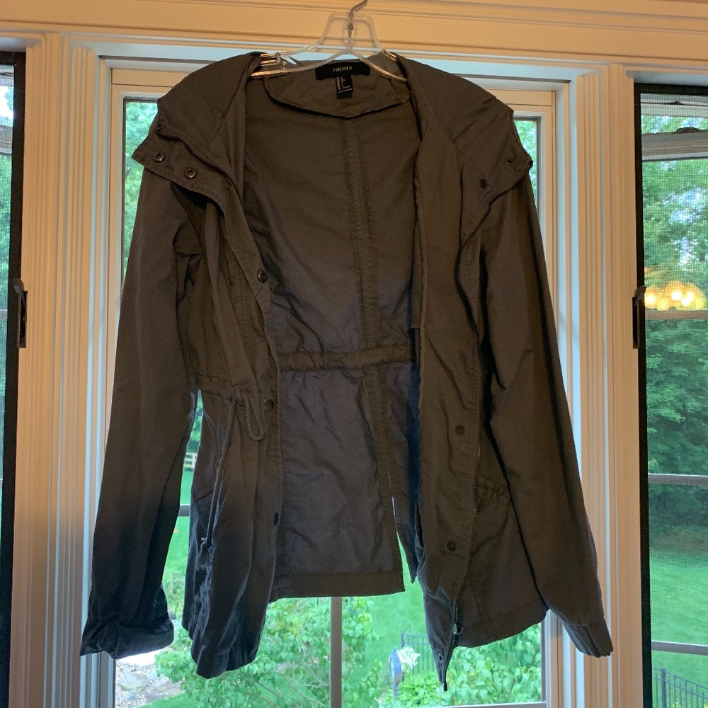 grey jacket